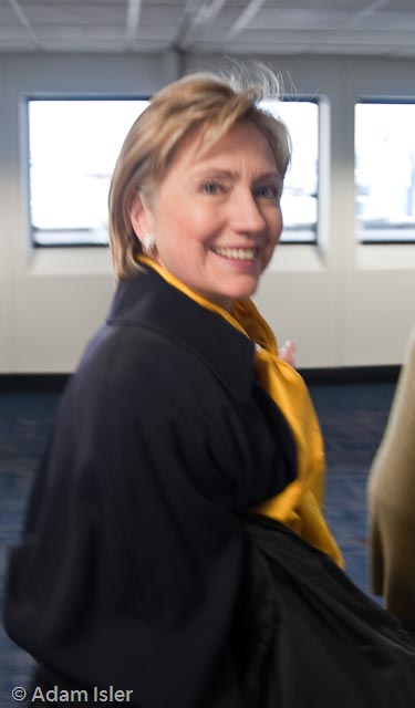 Hillary in a Blur