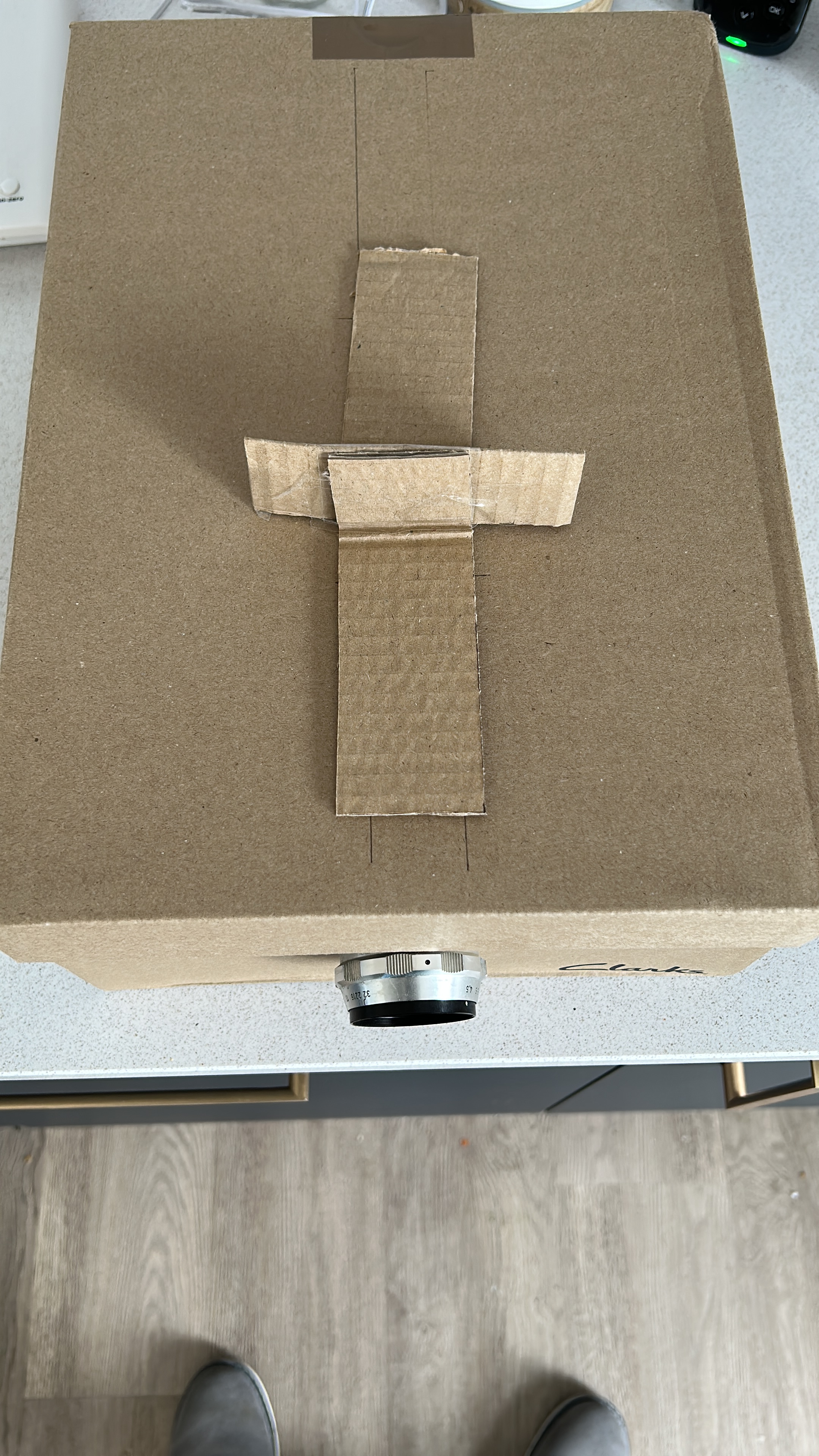 Shoebox Camera Obscura